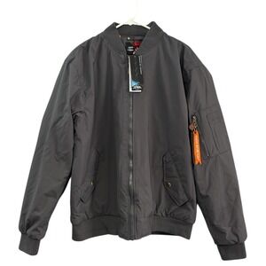 Spire Bomber Jacket Men's Size XL In Color Charcoal NWT MSRP $69.50